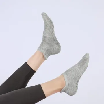 Loudashuaiqi Non-Slip Yoga and Pilates Socks for Women