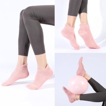 Loudashuaiqi Non-Slip Yoga and Pilates Socks for Women