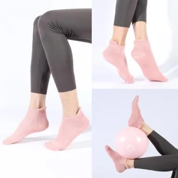Loudashuaiqi Non-Slip Yoga and Pilates Socks for Women