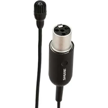 Shure TwinPlex TL47B Lavalier Microphone - Omnidirectional, Black & Accessory Kit