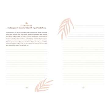 Affirmations for Black Women: A Journal: 100+ Positive Messages and Prompts to Affirm Your Self-Worth, Empower Your Spirit, & Attract Success (Self-Care for Black Women Series)