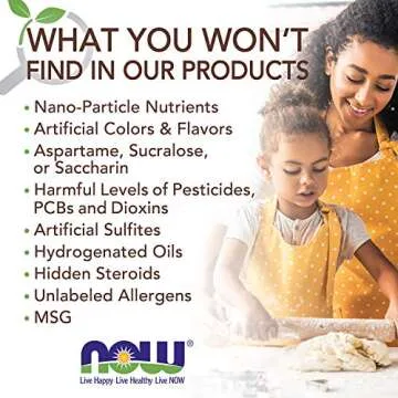 NOW Foods BetterStevia Organic Zero-Calorie Extract Powder