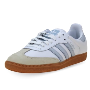 Adidas Samba OG Women's Sneakers White Halo Blue Gum Size 9
