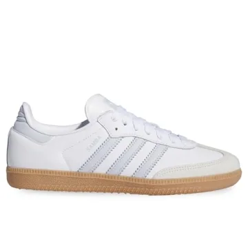 Adidas Samba OG Women's Sneakers White Halo Blue Gum Size 9