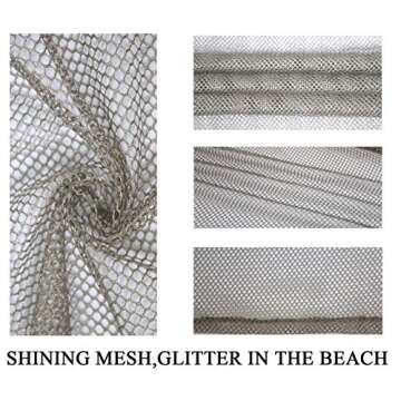 Sexy Cover Ups for Swimwear Women Scoop Neck Crochet Swimwear Split Dress Summer Bathing Suit