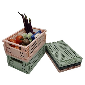 Fairstar Collapsible Crate: Versatile Folding Storage Basket for Home & Office