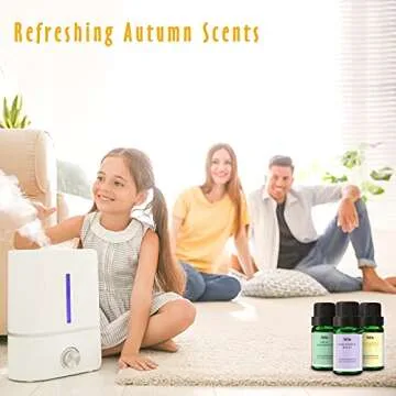 Autumn Fragrance Oils, MitFlor Premium Scented Oils, Essential Oils for Diffuser, Candle & Soap Making Scents, Fall Aromatherapy Oil Gift Set, Cinnamon, Orange Spice, Vanilla Pumpkin and More