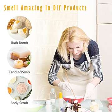 Autumn Fragrance Oils, MitFlor Premium Scented Oils, Essential Oils for Diffuser, Candle & Soap Making Scents, Fall Aromatherapy Oil Gift Set, Cinnamon, Orange Spice, Vanilla Pumpkin and More