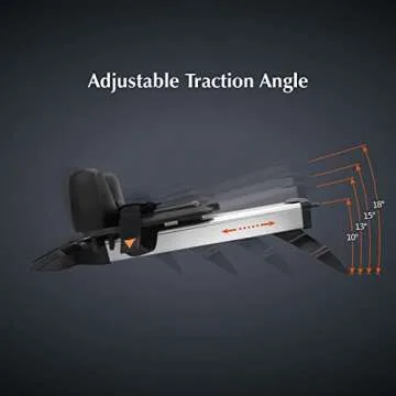 iSTIM WeTrac Cervical Neck Traction, Relaxer and Stretcher, Pain Relief for Spinal Decompression, Relieving Pinched Nerves, and Cervical Pain, Home Use, with Travel Bag