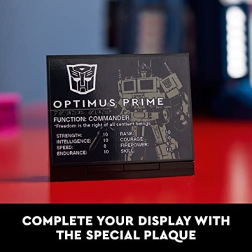 LEGO Icons Optimus Prime 10302 - Transforming Robot Model Set