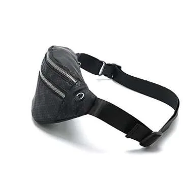 MOCE Waist Bag Fanny Pack - Water Resistant & Adjustable