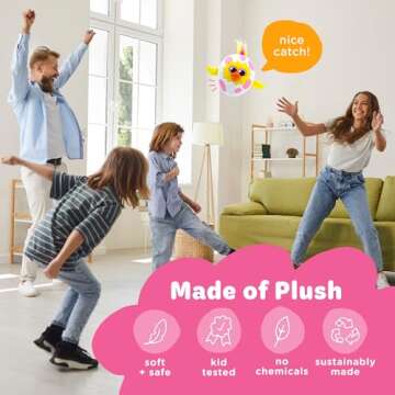 Move2Play, Egg Toss | Hilariously Wild and Fun | Kids Game | Family Friendly Christmas Gift for Ages 2, 3, 4, 5, 6, 7, 8+ Year Old Girls & Boys | Preschool & Toddler Birthday Party