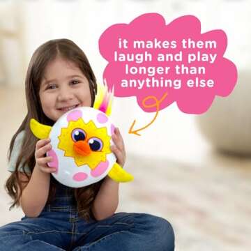 Move2Play, Egg Toss | Hilariously Wild and Fun | Kids Game | Family Friendly Christmas Gift for Ages 2, 3, 4, 5, 6, 7, 8+ Year Old Girls & Boys | Preschool & Toddler Birthday Party