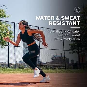 Raycon Fitness Bluetooth Earbuds 56 Hours Battery Waterproof ANC