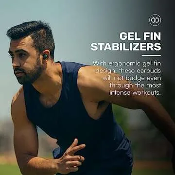 Raycon Fitness Bluetooth Earbuds 56 Hours Battery Waterproof ANC