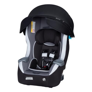 Baby Trend Trooper™ Plus 3-in-1 Convertible Car Seat with Canopy, Dash Twilight