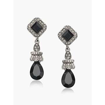 SWEETV 6Pcs 1920s Flapper Great Gatsby Accessories Set for Women, Roaring 20s Women's Costume Accessories Sets