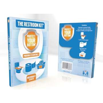 Restroom Kit 12-Pack for Travel Hygiene Essentials