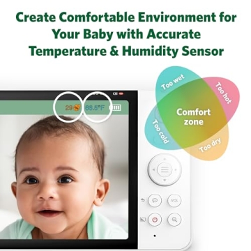 LeapFrog LF920HD Baby Monitor with 7" HD Display