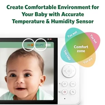 LeapFrog LF920HD Baby Monitor with 7" HD Display