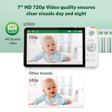 LeapFrog LF920HD Baby Monitor with 7" HD Display