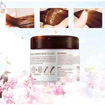 Karseell Dry Damaged Hair Treatment Deep Conditioning Repair Collagen Hair Mask