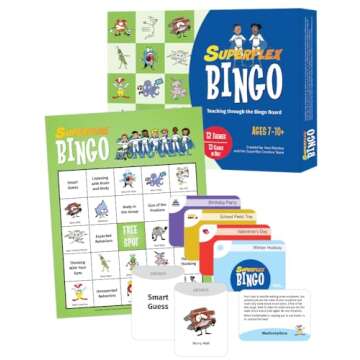 Superflex Bingo - Engaging Educational Game for Kids Ages 7+