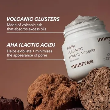 innisfree Super Volcanic Pore Clay Mask for Glowing Skin