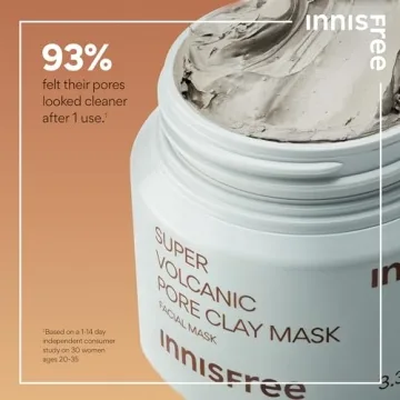 innisfree Super Volcanic Pore Clay Mask for Glowing Skin
