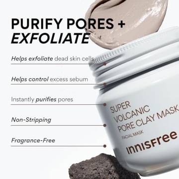 innisfree Super Volcanic Pore Clay Mask for Glowing Skin