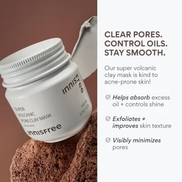 innisfree Super Volcanic Pore Clay Mask for Glowing Skin