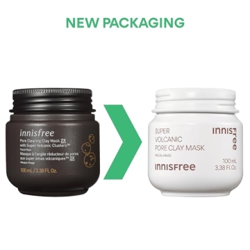 innisfree Super Volcanic Pore Clay Mask for Glowing Skin