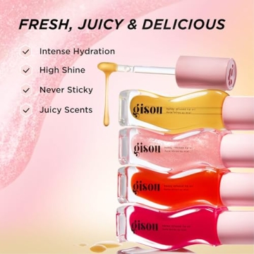 Gisou Honey Lip Oil for Hydrated, Smooth Lips