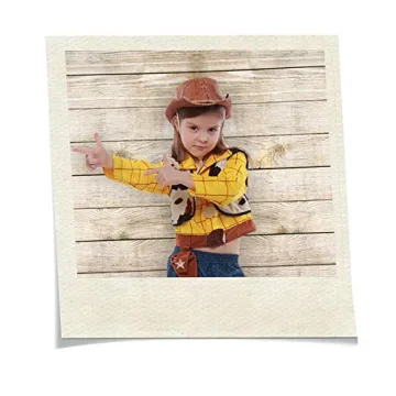 Funnytree Vinyl Wood Backdrop for Photography - 3x5ft