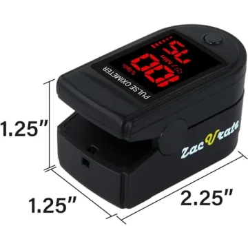 Zacurate Pro Series 500DL Fingertip Pulse Oximeter for Everyone