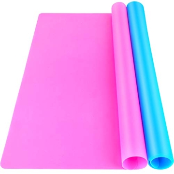 LEOBRO Silicone Craft Mats - Perfect for Resin & Baking