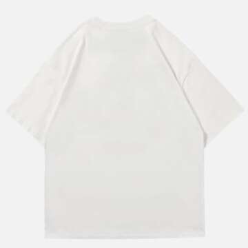 Aelfric Eden Men's Love Balloon Graphic Tees Summer Short Sleeve Printed Cotton T Shirts Casual Hara...