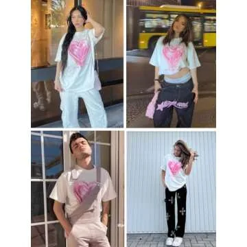 Stylish Aelfric Eden Love Balloon Graphic Tee for Everyone