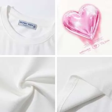 Stylish Aelfric Eden Love Balloon Graphic Tee for Everyone