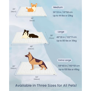ZonLi Dog Cooling Mat - Versatile Pet Comfort Solution