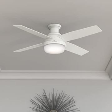 Hunter 52" Dempsey Ceiling Fan with LED Light