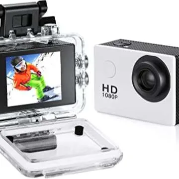 Waterproof 1080P Underwater Camera with Accessories