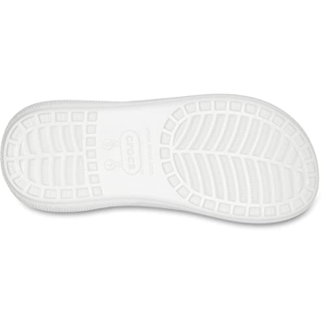 Crocs Unisex Crush Platform Sandals, White, Numeric_4 US Men