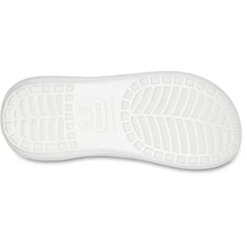 Crocs Unisex Crush Platform Sandals, White, Numeric_4 US Men