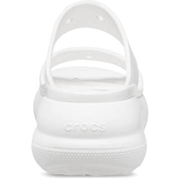 Crocs Unisex Crush Platform Sandals, White, Numeric_4 US Men