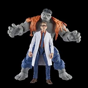 Marvel Legends Gray Hulk Dr Banner 6 Inch Action Figures