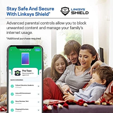 Linksys Velop Tri-Band Mesh WiFi System for Seamless Coverage