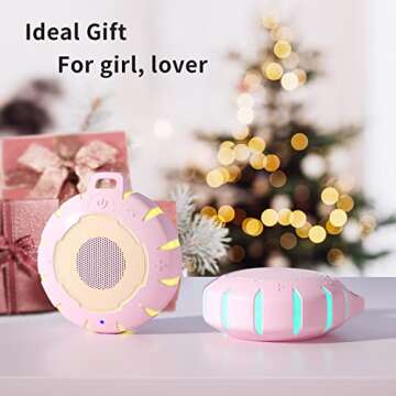 Enjoy HEYSONG Waterproof Shower Bluetooth Speaker