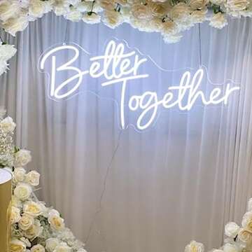 Custom Neon Signs, Binager Professional Personalized Family Name LED Neon Light Signs Large, Customi...