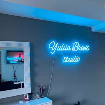 Custom Neon Signs, Binager Professional Personalized Family Name LED Neon Light Signs Large, Customizable Light Sign for Bedroom Wall Decor, Wedding, Anniversary, Birthday Party, Gift, Festival, Bar Business-(16-60")
